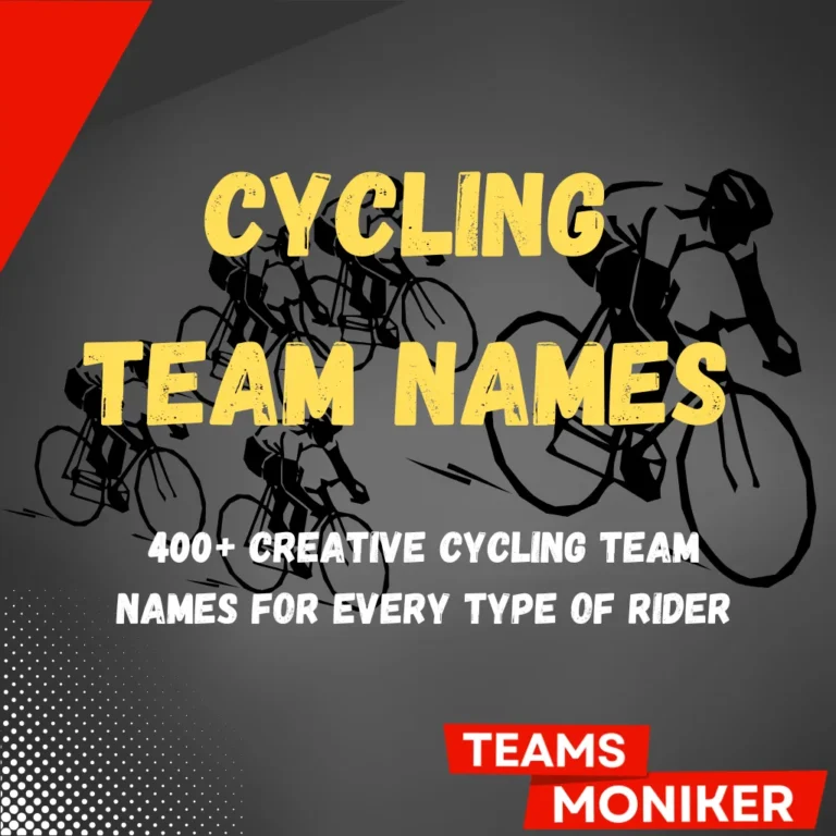 Cycling Team Names