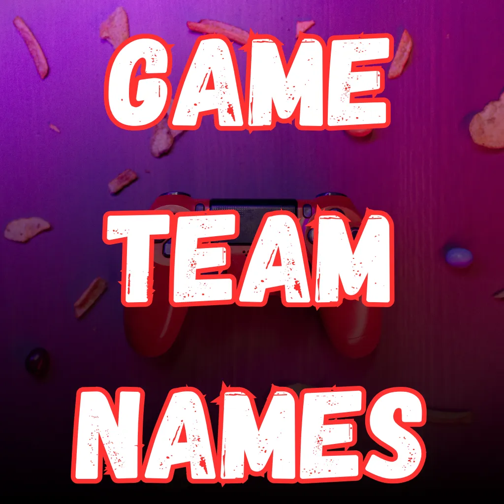 Game Team Names