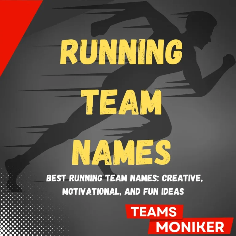 Running Team Names