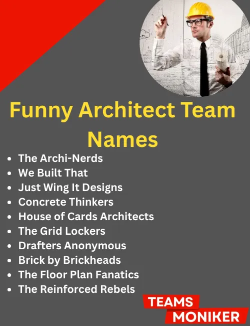 funny architect team names