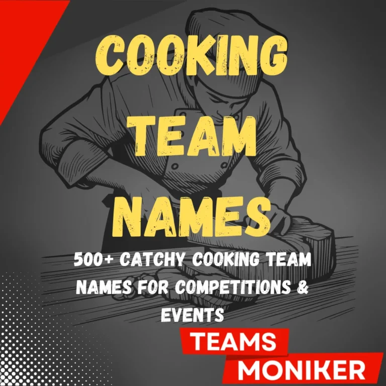 Cooking Team Names