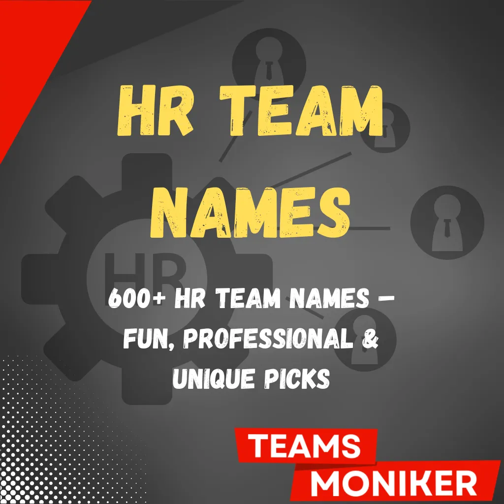 HR Team Names