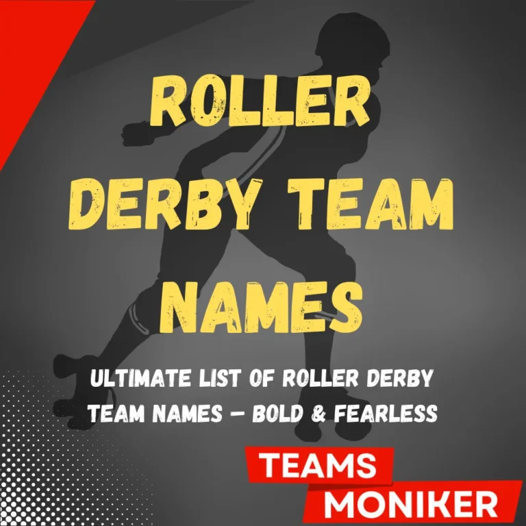 Roller Derby Team Names