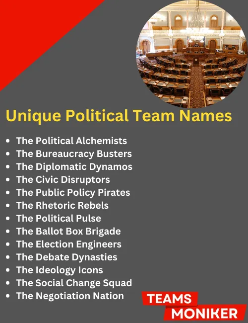unique political team names