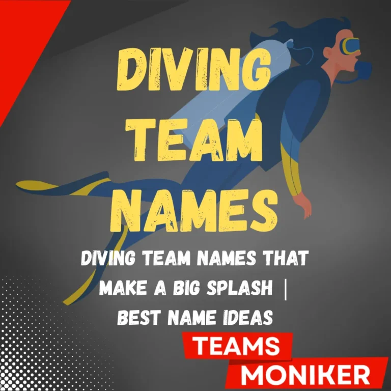 Diving Team Names