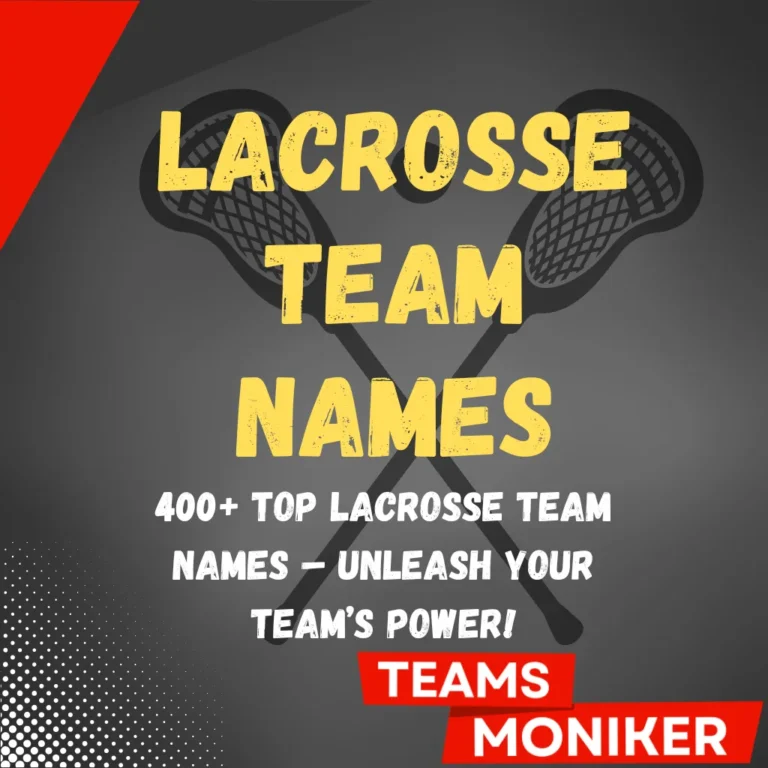 Lacrosse Team Names