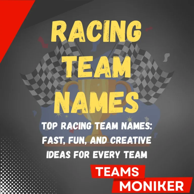 Racing Team Names