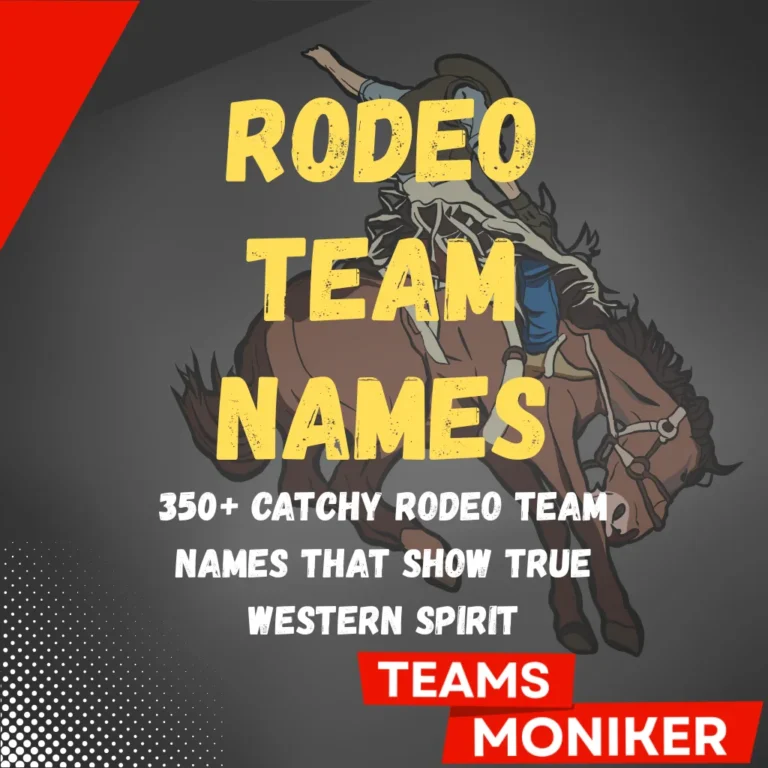 Rodeo Team Names