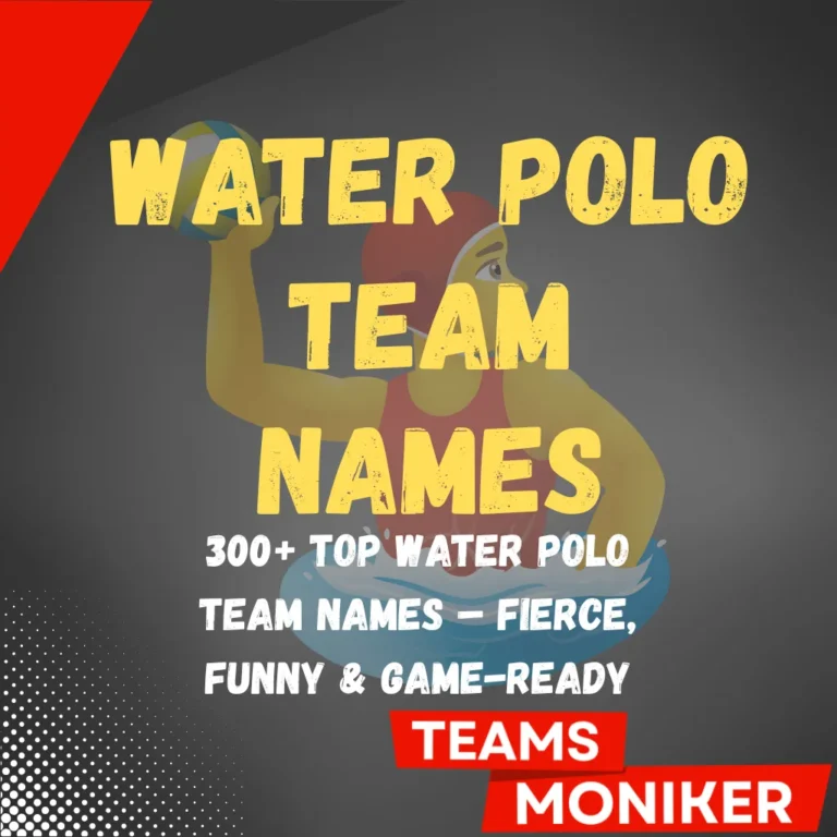 Water Polo Team Names