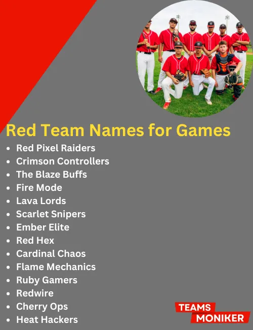 red team names for games