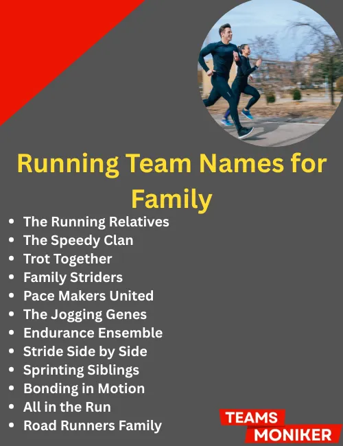 running team names for family
