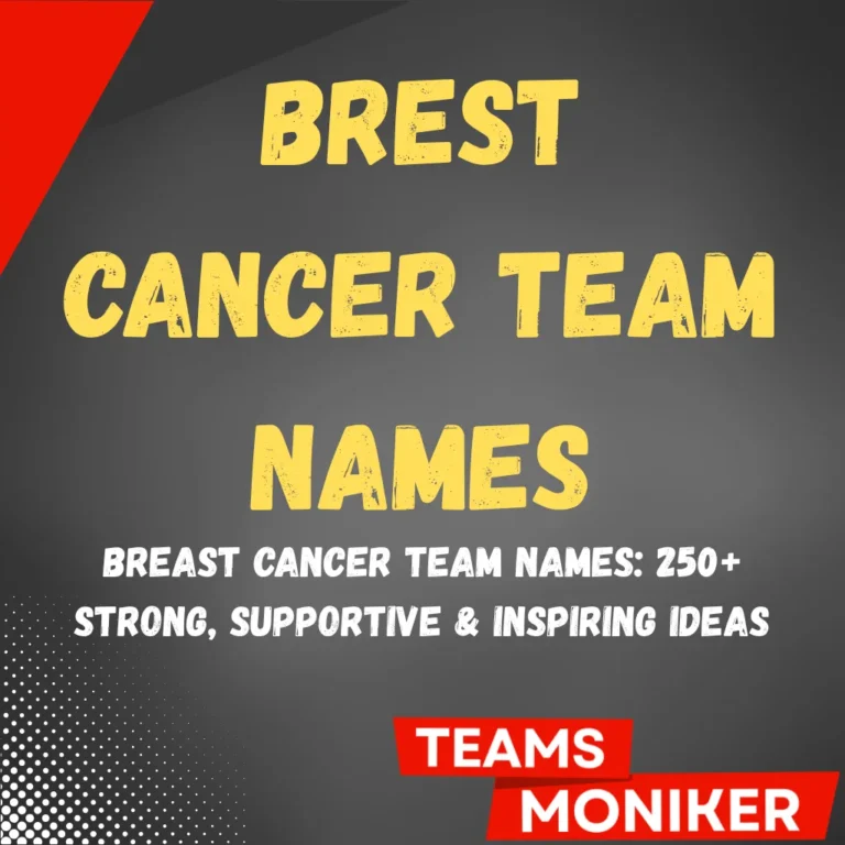 Brest Cancer Team Names