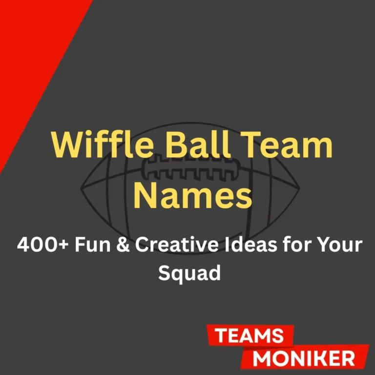 wiffle ball team names
