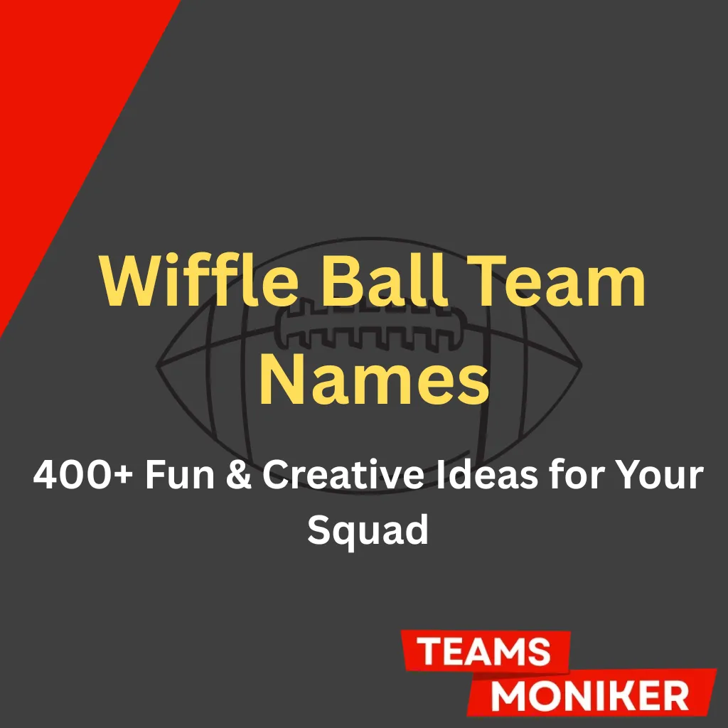 wiffle ball team names