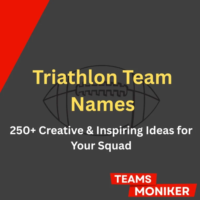 Triathlon team names